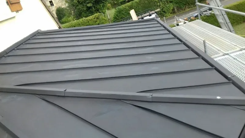 toiture en métal